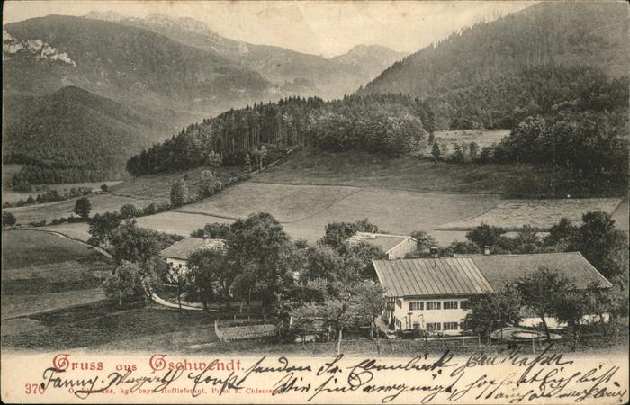 Gschwendt Prien Chiemsee Bäuerliches Anwesen