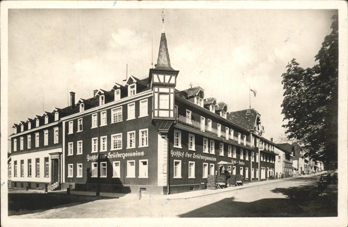 Koenigsfeld Schwarzwald Hotel Gasthof der Bruedergemeine