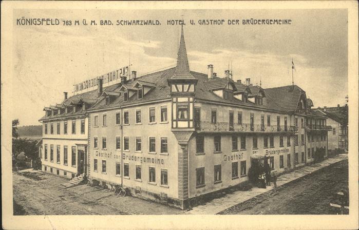 Koenigsfeld Schwarzwald Hotel Gasthof der Bruedergemeine