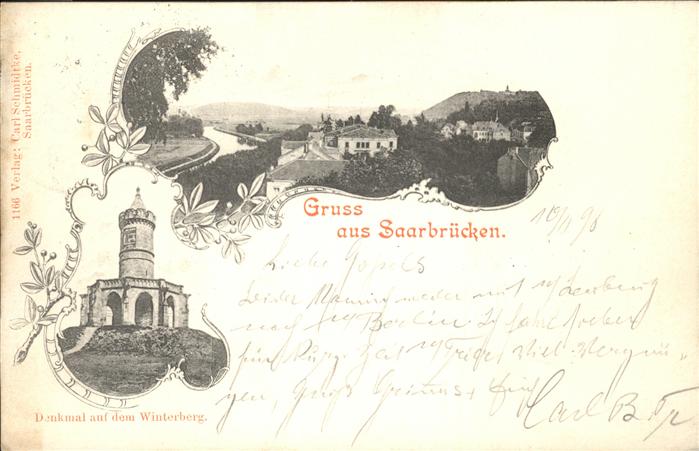 Saarbruecken Denkmal auf dem Winterberg