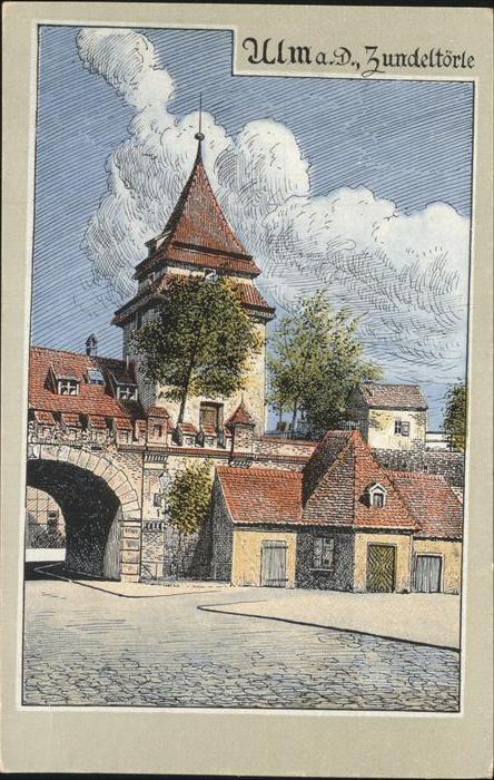 Ulm Donau Zundeltoerle