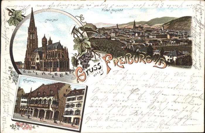 Freiburg Breisgau Münster Kaufhaus