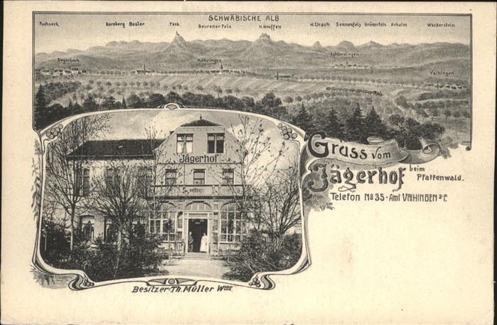 Vaihingen Stuttgart Panorama Schwäbische Alb Gasthaus Jäger