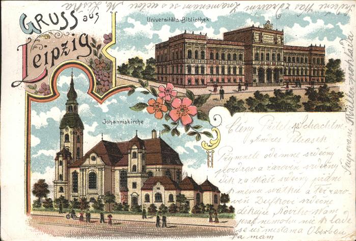 Leipzig Johanniskirche Universitäts-Bibliothek