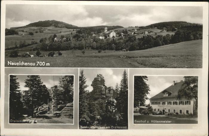 Neureichenau Dreisessel Schlageterfelsen Gasthof zum Huettenmeister