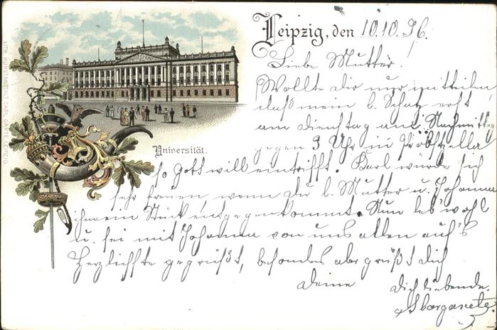 LEIPZIG Sachsen Universitaet