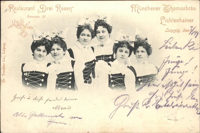 Leipzig Restaurant Drei Rosen Service Personal