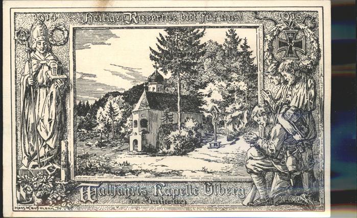 Sachrang Chiemgau Wallfahrtskapelle Ölberg Heiliger Ruber