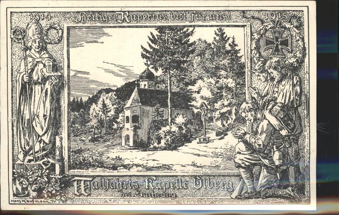 Sachrang Chiemgau Wallfahrtskapelle Ölberg Heiliger Ruber