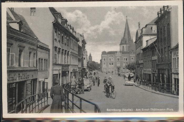 Bernburg Saale Am Ernst Thaelmann Platz Kirche