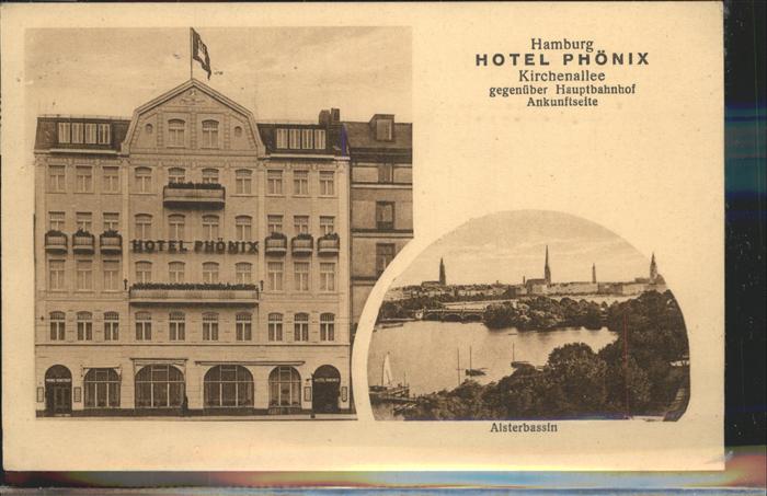 HAMBURG  CITY Hotel Phoenix Alsterbassin