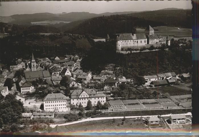 Woerth Donau Schloss Fliegeraufnahme
