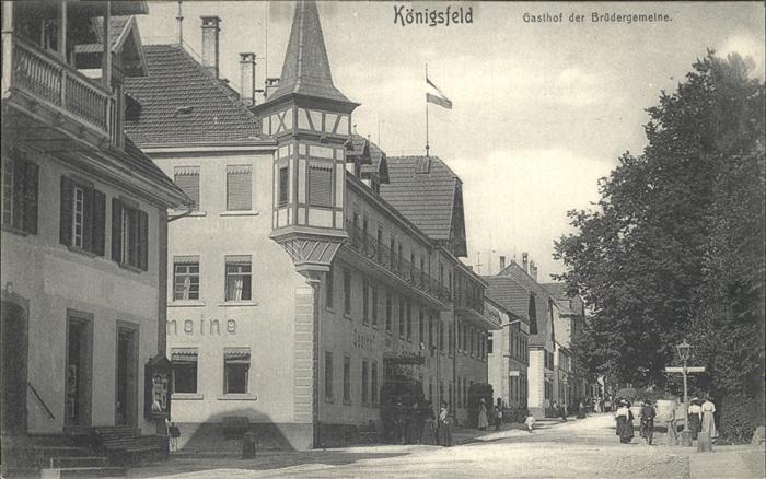 Koenigsfeld Schwarzwald Gasthof der Brüdergemeine
