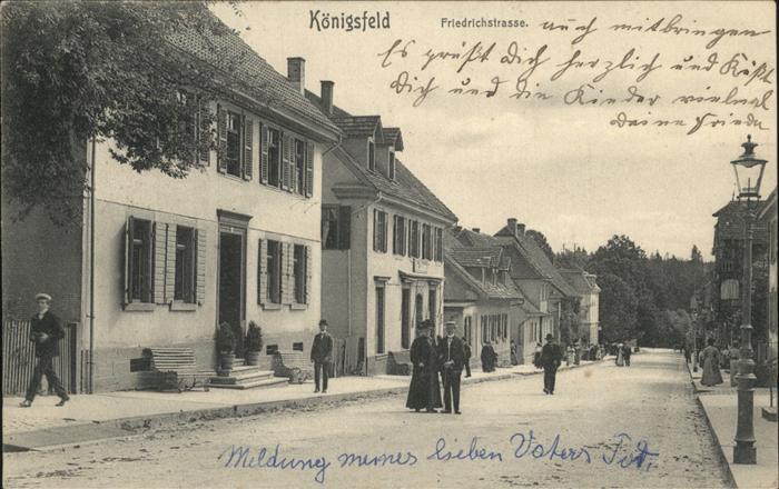Koenigsfeld Schwarzwald Friedrichstrasse