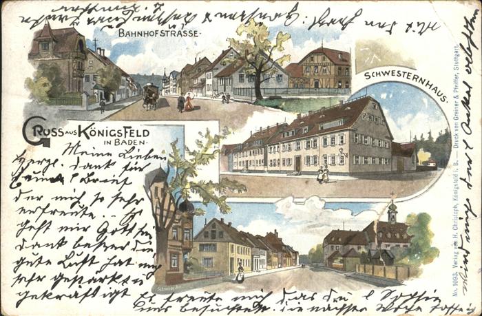 Koenigsfeld Schwarzwald Bahnhofstrasse Schwesternhaus