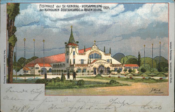 Regensburg Festhalle der 51. Generalversammlung de