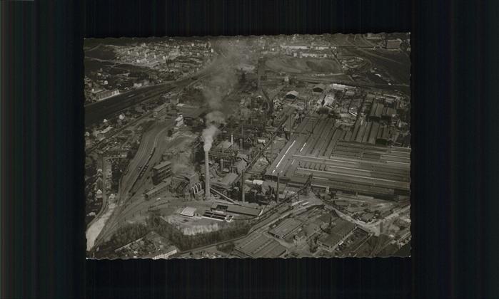 SAARBRueCKEN Saarland Fliegeraufnahme Industrie
