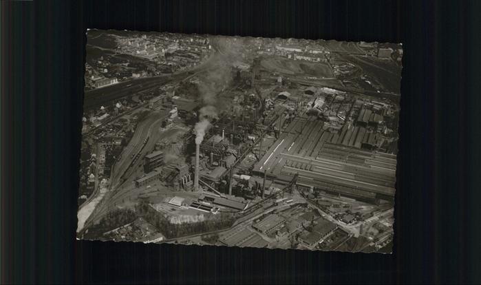 SAARBRueCKEN Saarland Fliegeraufnahme Industrie