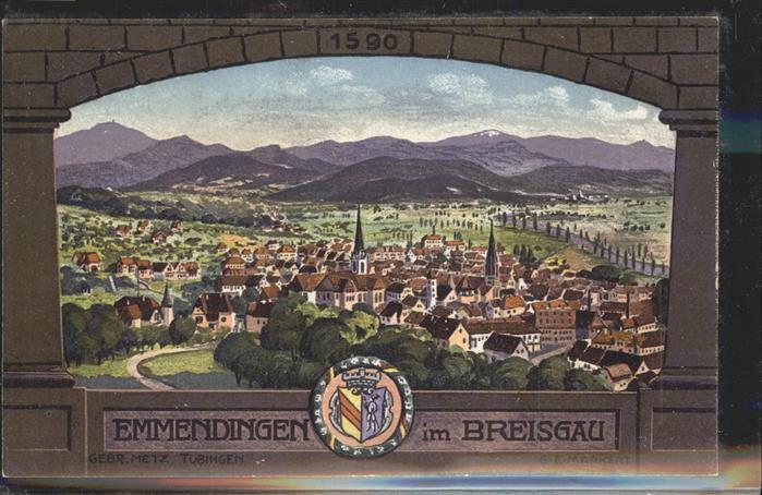 Emmendingen Panorama Wappen