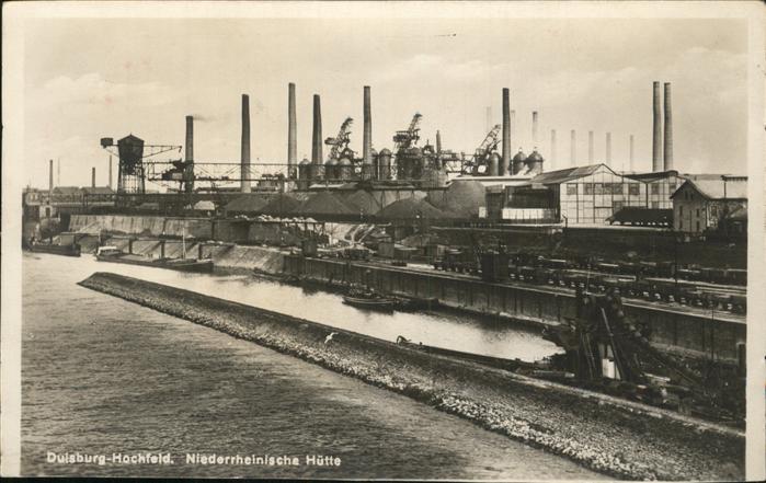 Duisburg Ruhr Niederrheinische Hütte