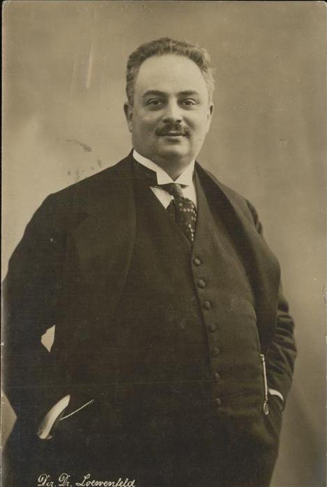 Hamburg Direktor Dr Loewenfeld Feldpost