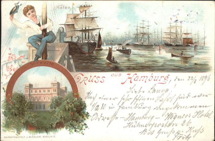 Hamburg Hafenpartie Seewarte