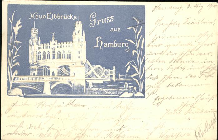 Hamburg Neue Elbbrücke