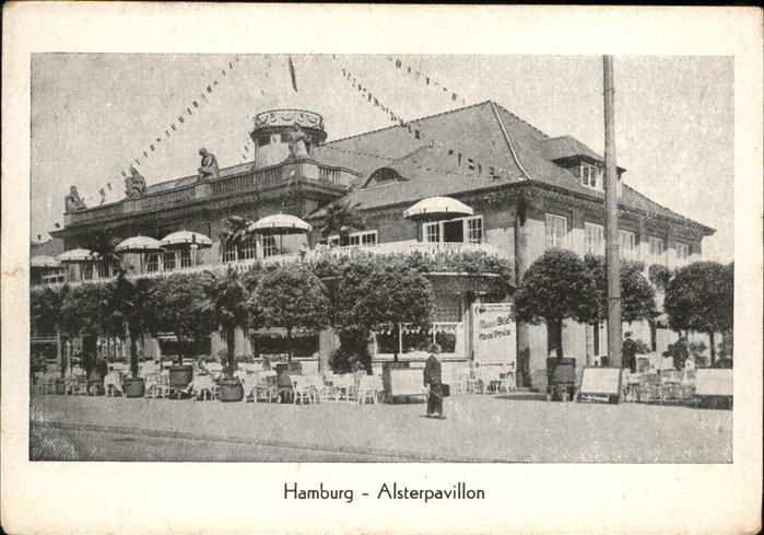 HAMBURG  CITY Alsterpavillon