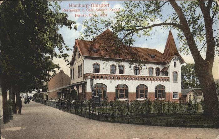Ohlsdorf Hamburg Restaurant Cafe Krohn