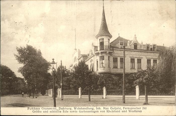 Duisburg Ruhr Parkhaus Grunewald Weinhandlung