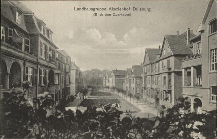 Duisburg Ruhr Landhausgruppe Akazienhof