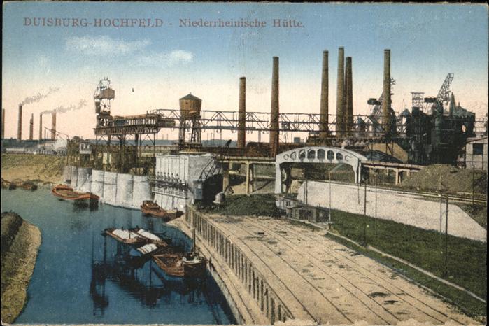 Hochfeld Duisburg Niederrheinische Hütte