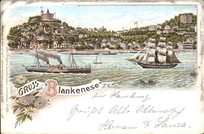 Blankenese Hamburg Hafenpartie Süllberg