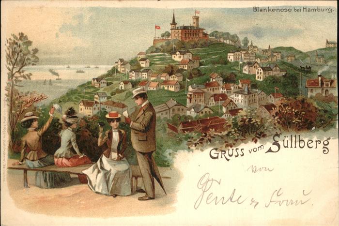 Blankenese Hamburg Partie am Süllberg
