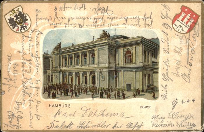 Hamburg Börse Wappen