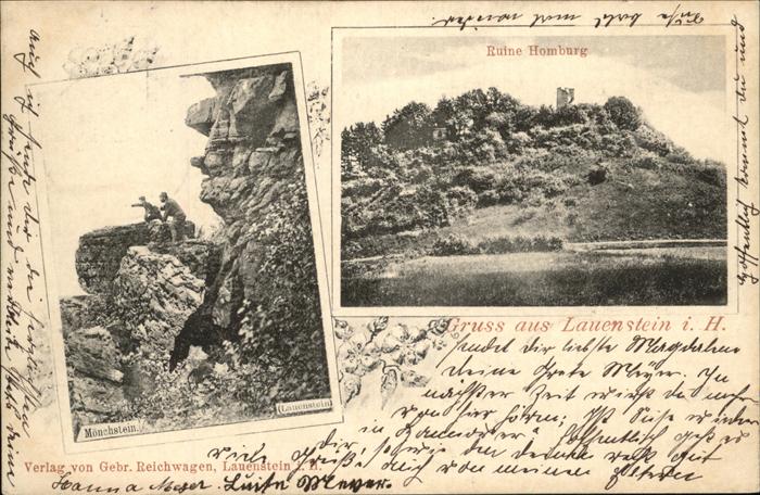 Lauenstein Salzhemmendorf Ruine Homburg Mönchstein