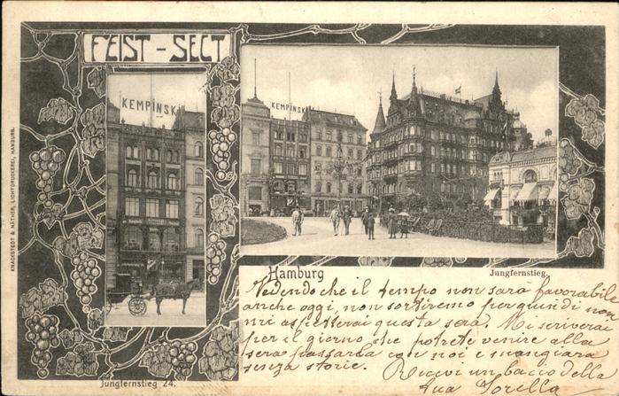 Hamburg Jungfernstieg Hotel Kempinsky