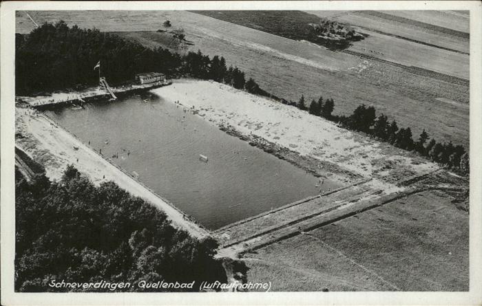 Schneverdingen Quellenbad Fliegeraufnahme