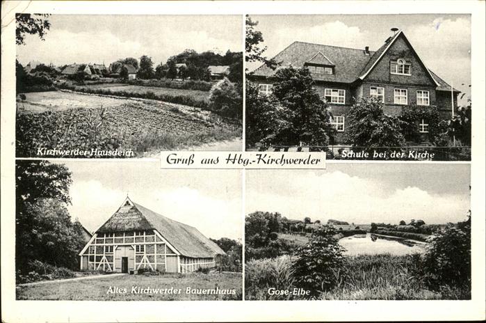 Kirchwerder Hausdeich Schule Bauernhaus Gose Elbe