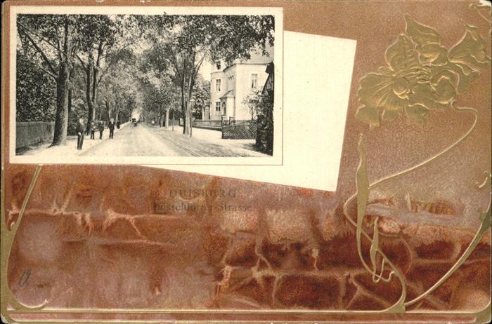 Duisburg Ruhr Strassenpartie Feldpost