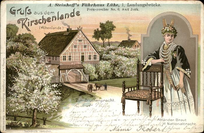 Altenlande Kirschenlande Fährhaus Lühe Blütenpracht Altenländer