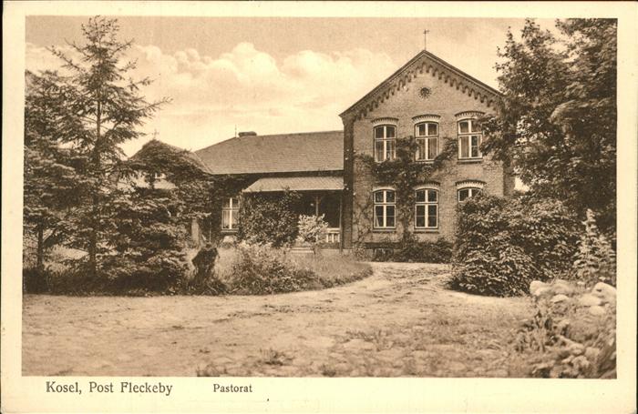 Kosel Eckernfoerde Pastorat