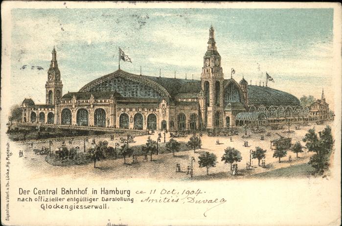 Hamburg Central Bahnhof