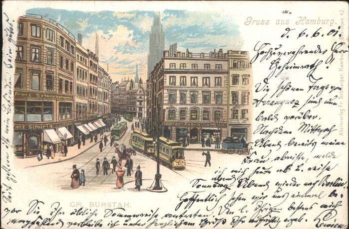 Hamburg Grosser Burstah