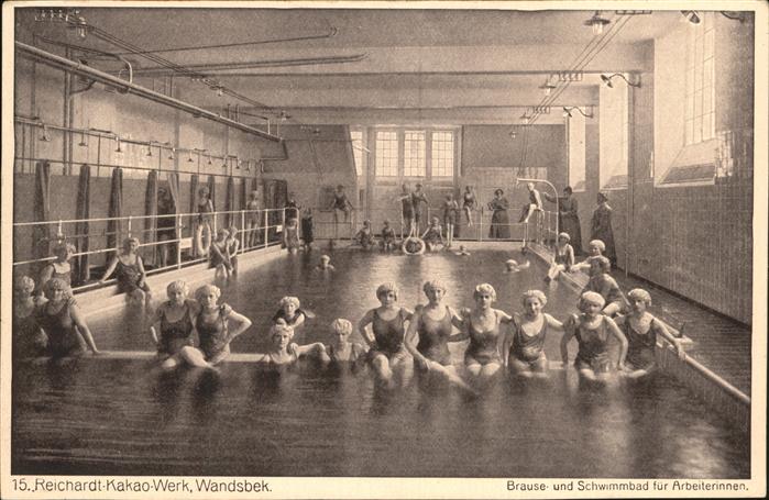 Wandsbek Reichardt Kakao Werk Schwimmbad