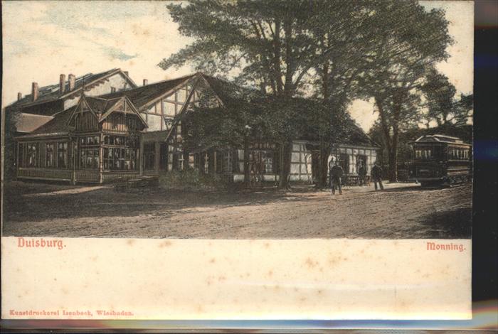 Duisburg Ruhr Monning Strassenbahn