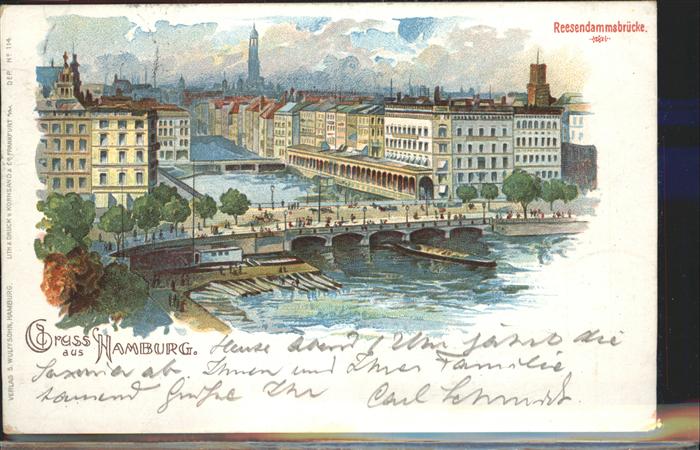 Hamburg Reesendammbrücke