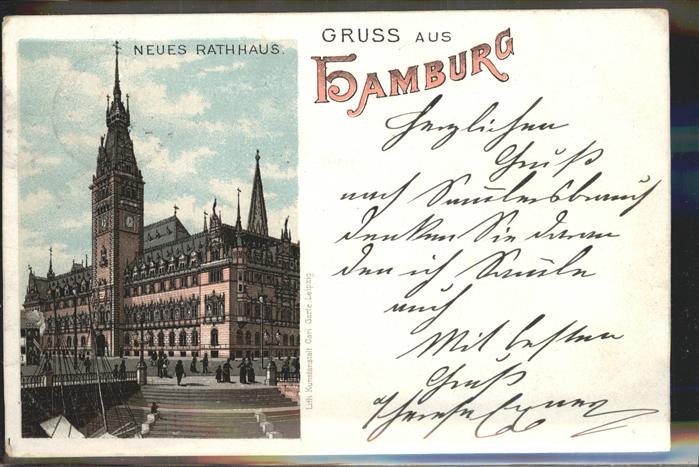 Hamburg Neues Rathaus