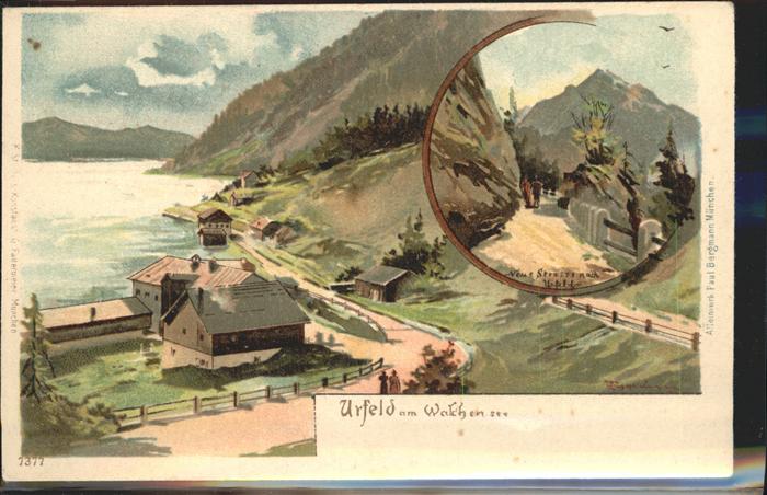 Urfeld Walchensee Panorama