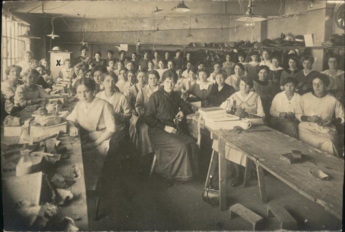 Hamburg Frühstückspause in einer Fabrik